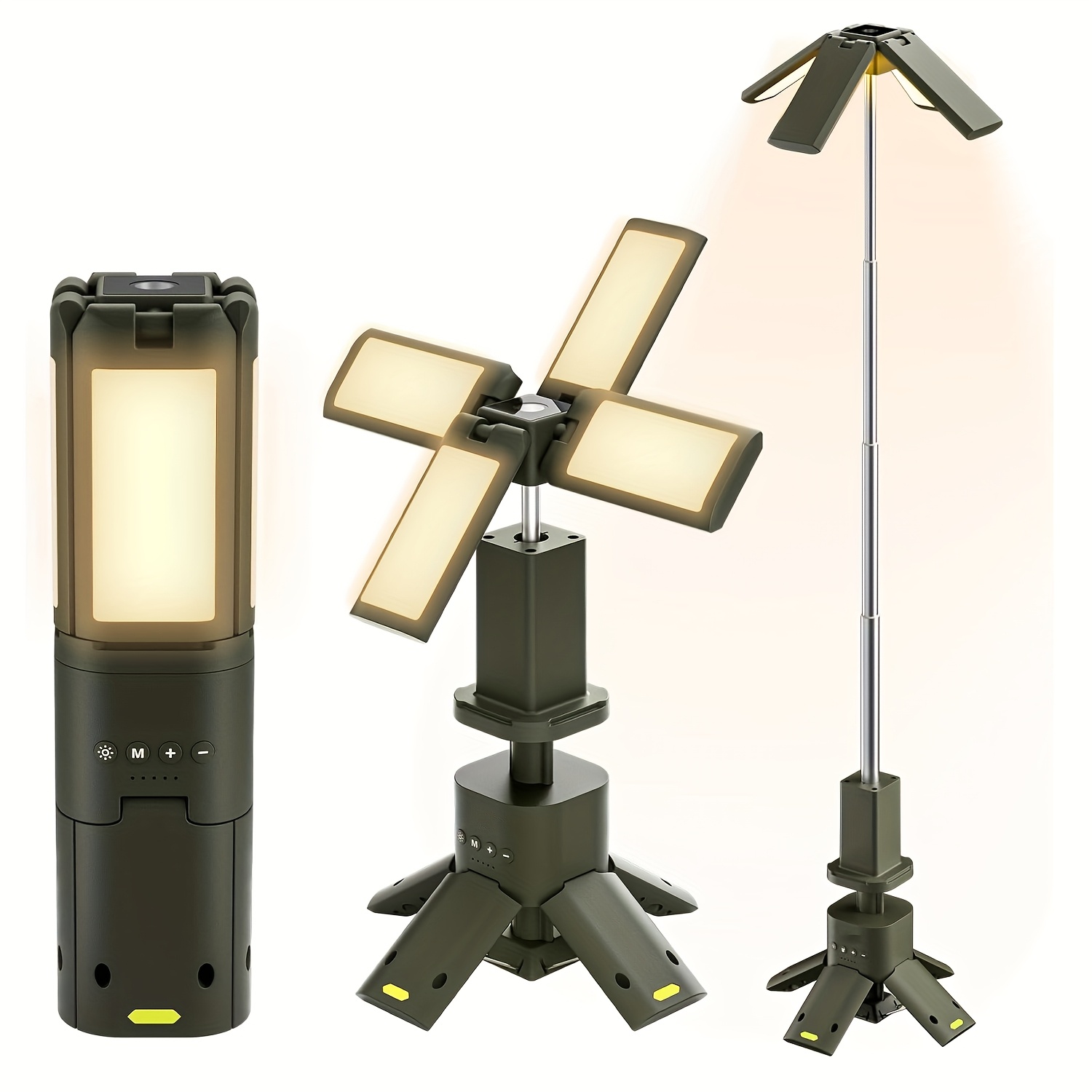 Outdoor Camping Hiking - Camping Lantern, 14000mAh Rechargeable Camping Lights