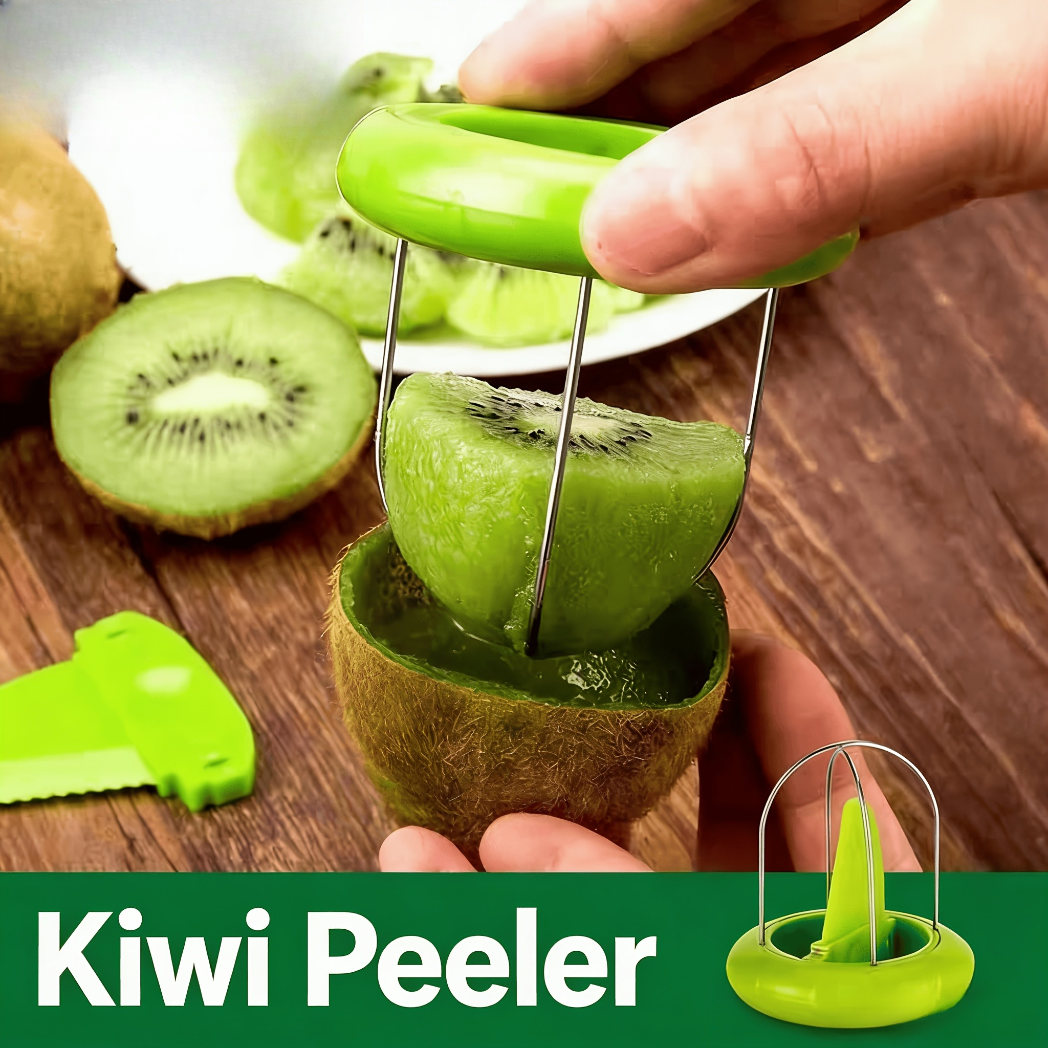 Camp Cooking Set - Two creative kiwi peelers with cute