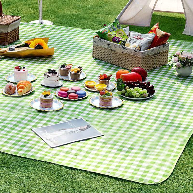 Outdoor Camping Gazebo - 1PC Foldable Picnic Mat Portable Sand