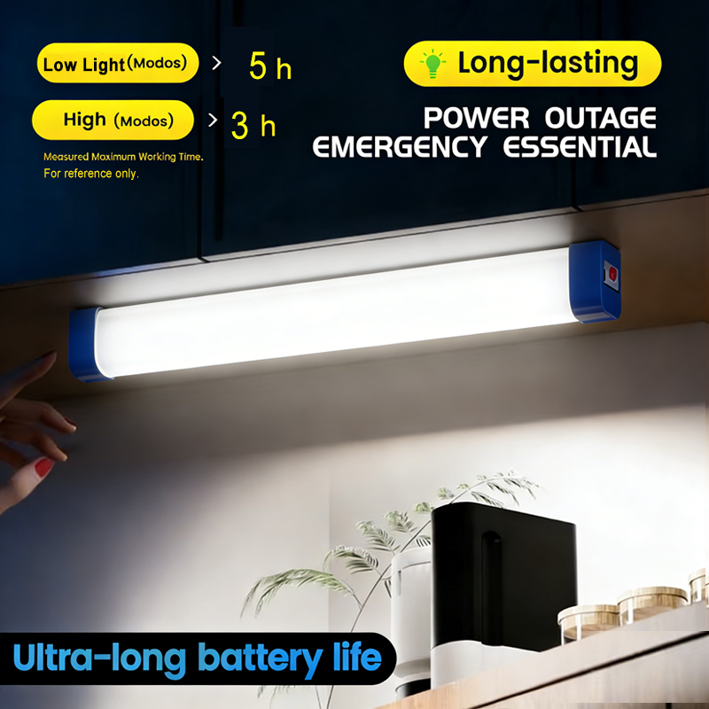 Outdoor Camping Youtube - LED Bar light Rechargeable Tube Camping