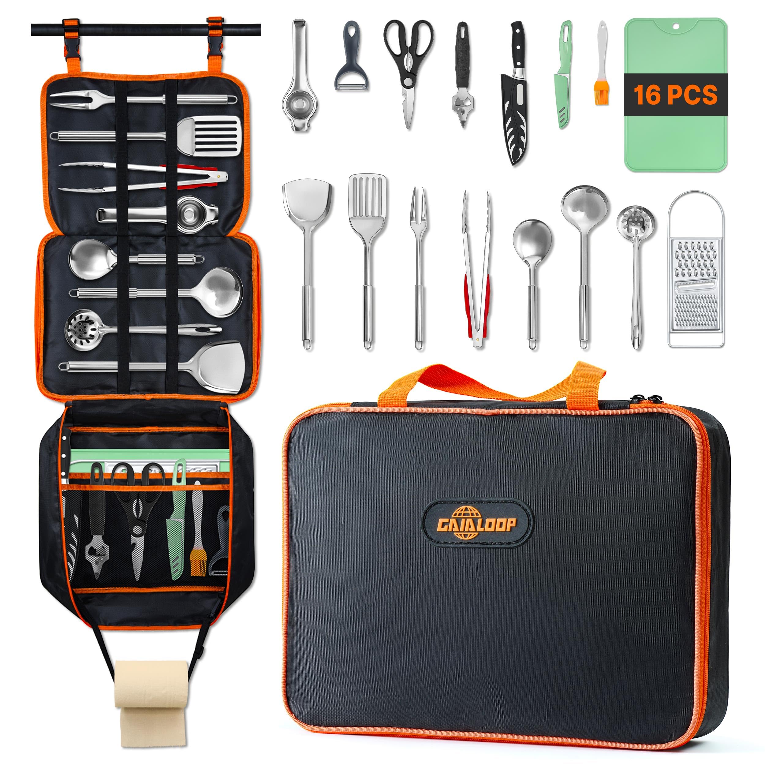 Camp Utensil Set - Camping Cooking Utensils Set Camp Kitchen