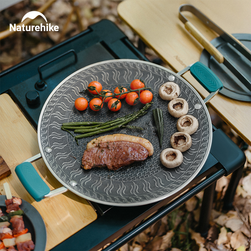 Camp Cooking Set - Naturehike BBQ Cooking Grill Pan Camping