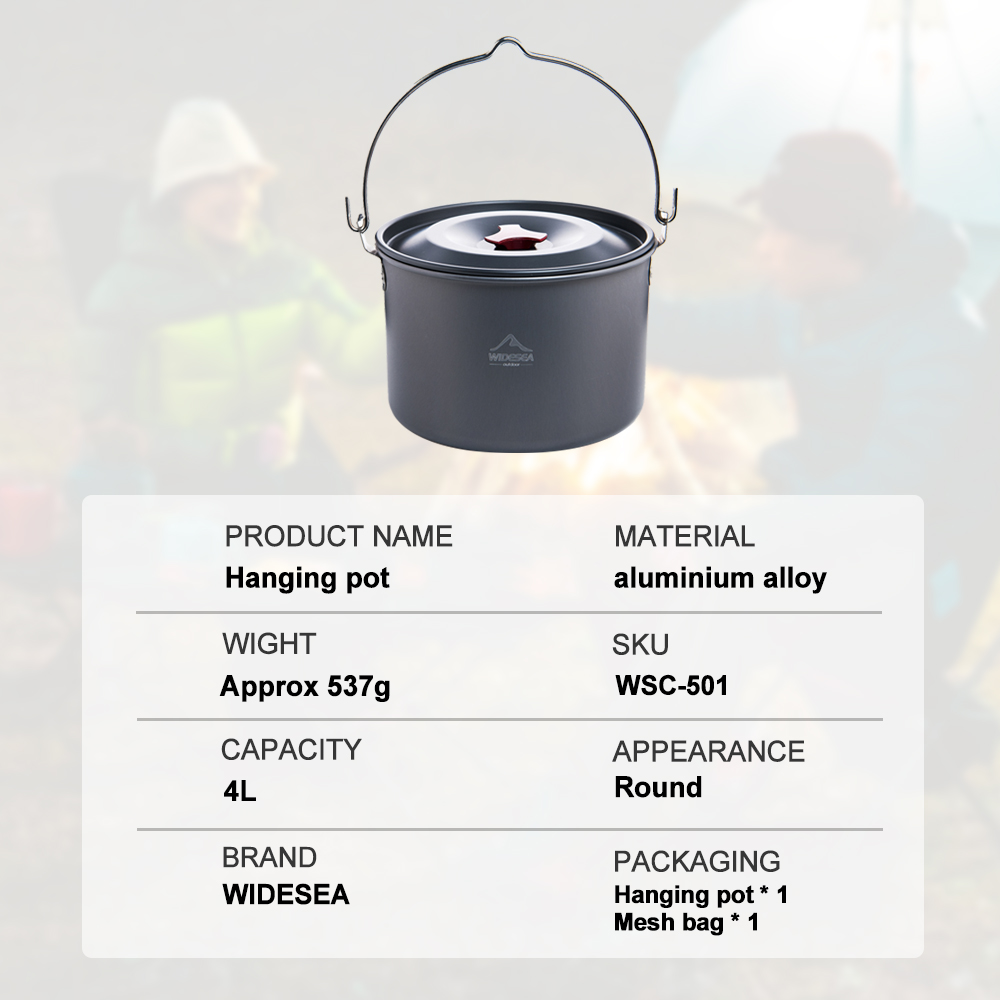 Widesea Hard Anodized Aluminum - Outdoor Camping Uk บทวิจารณ์และราคา