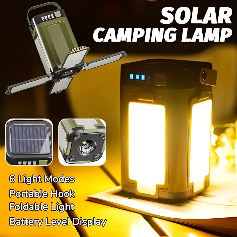 Solar Outdoor Portable Camping - Outdoor Camping Lamp บทวิจารณ์และราคา
