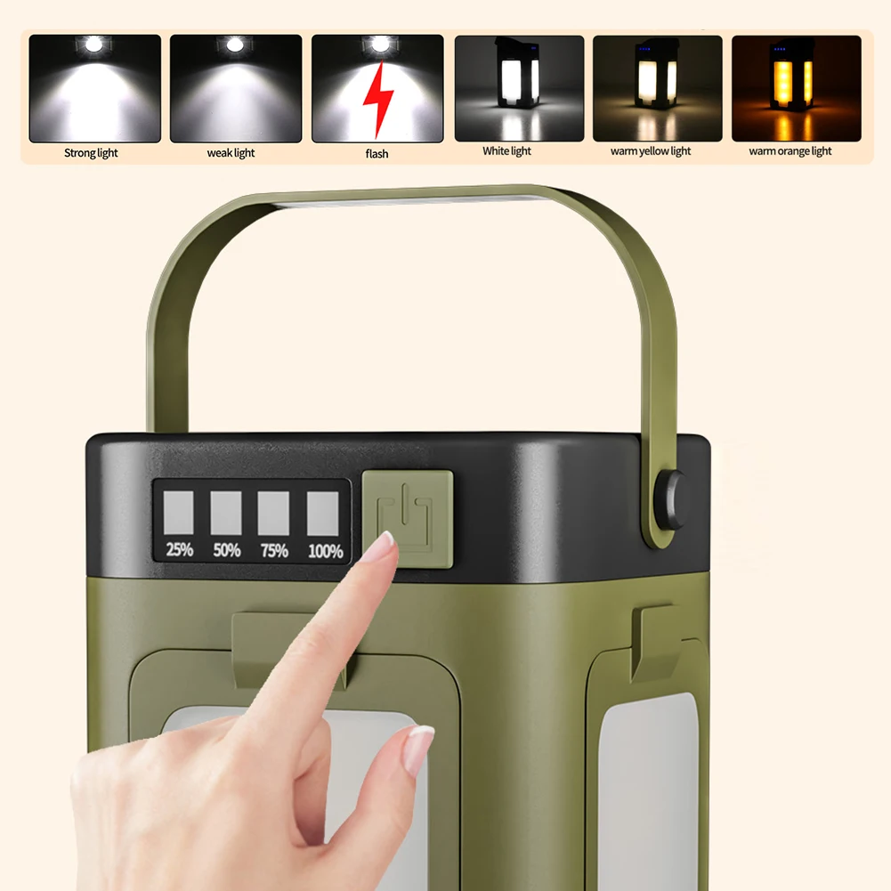 Solar Outdoor Portable Camping - Outdoor Camping Lamp บทวิจารณ์และราคา