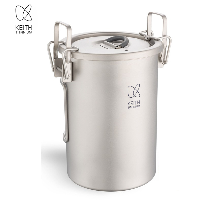 KEITH Pure Titanium Rice Cooke - Camp Cooking Set บทวิจารณ์และราคา