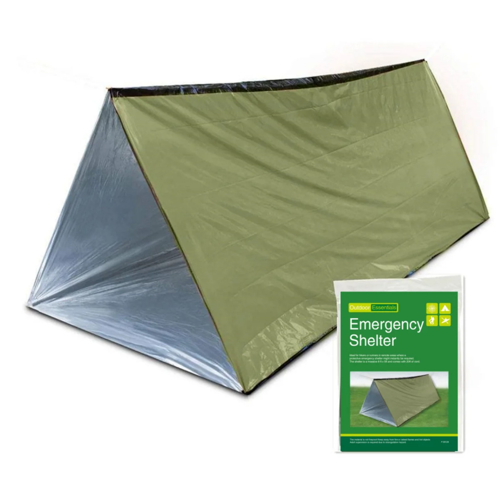 Emergency tent, Waterproof 2 P - Outdoor Camping Youtube บทวิจารณ์และราคา