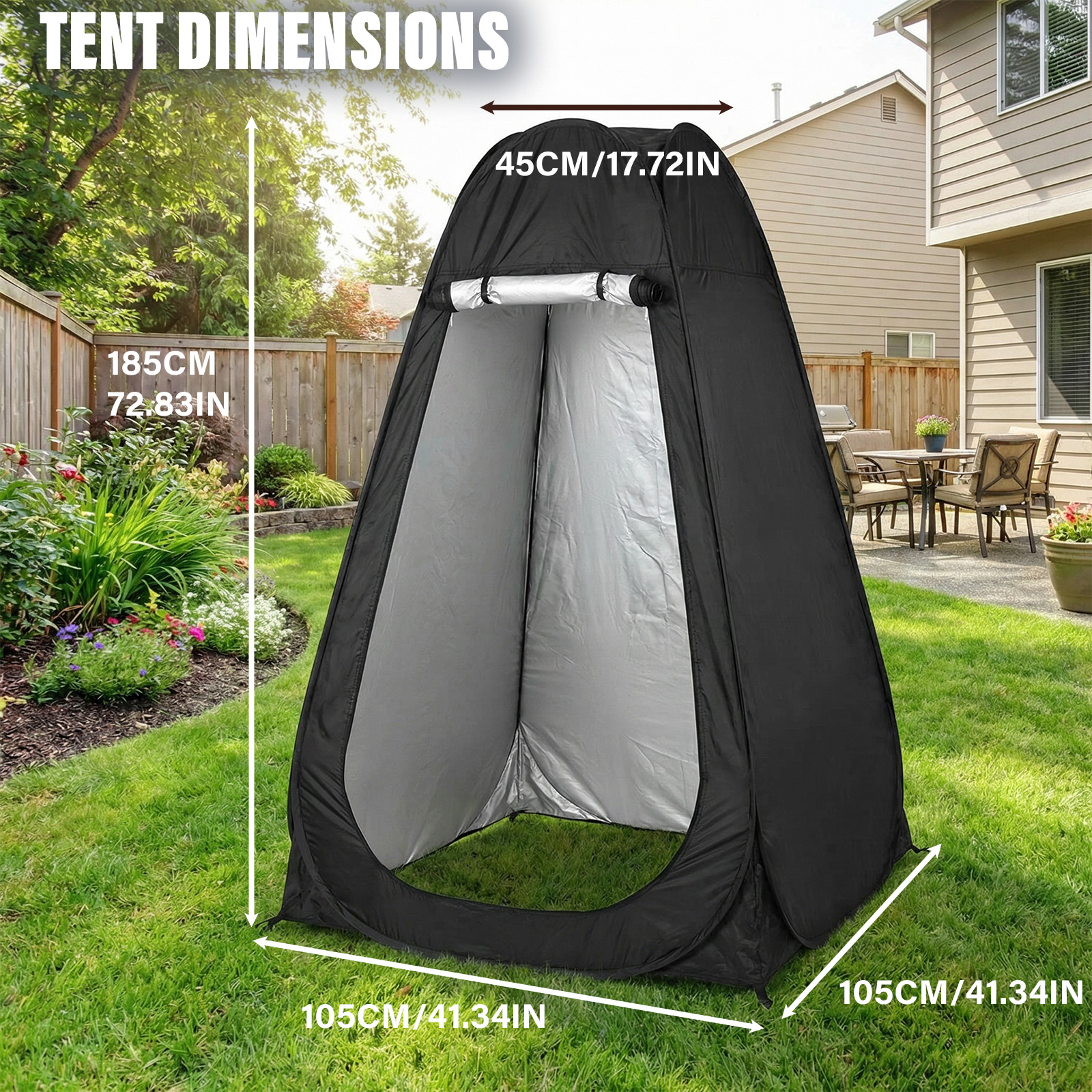 Extra-Large Portable Sunshade  - Outdoor Camping Gazebo บทวิจารณ์และราคา