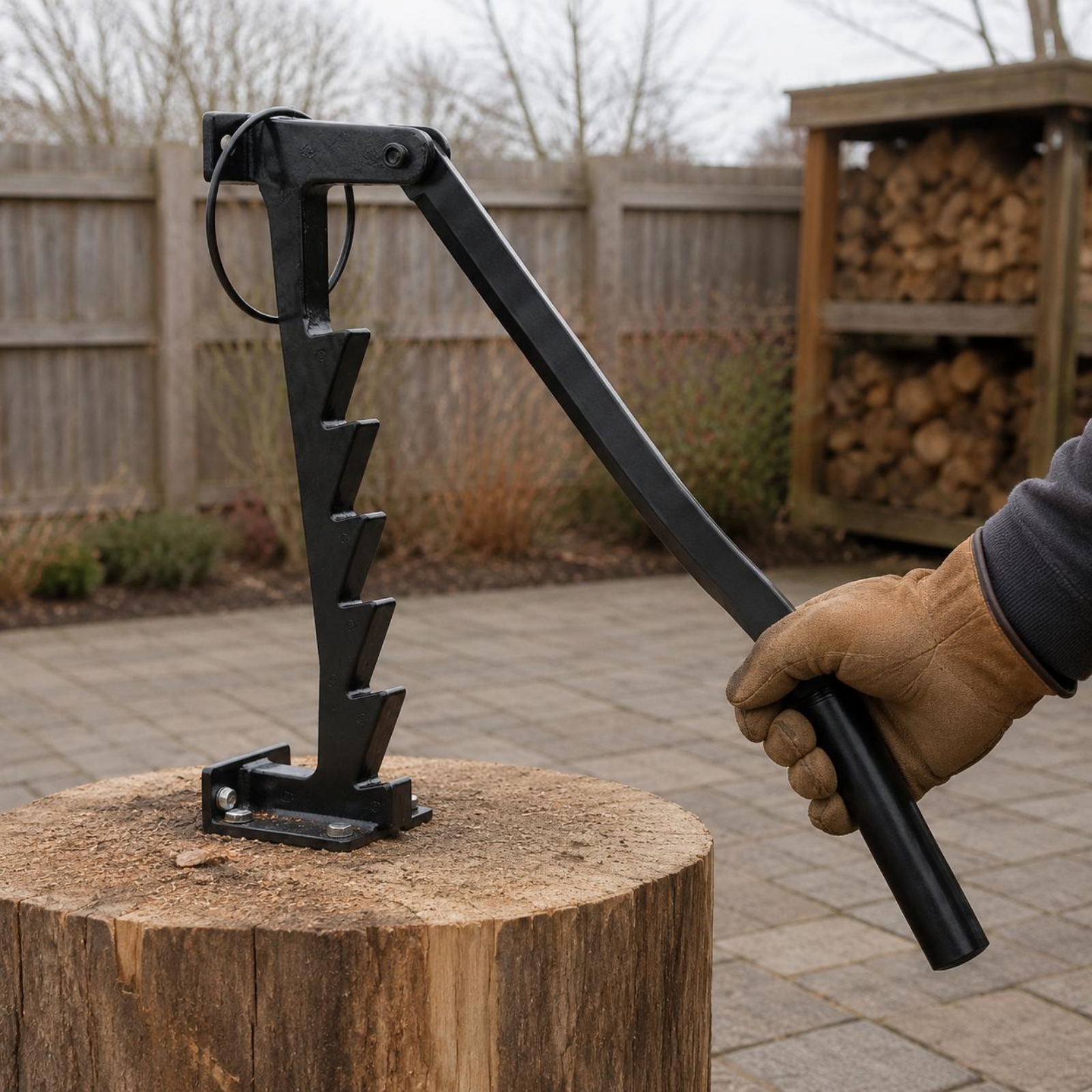 Manual Log Splitter Safe to Us - Outdoor Camp บทวิจารณ์และราคา