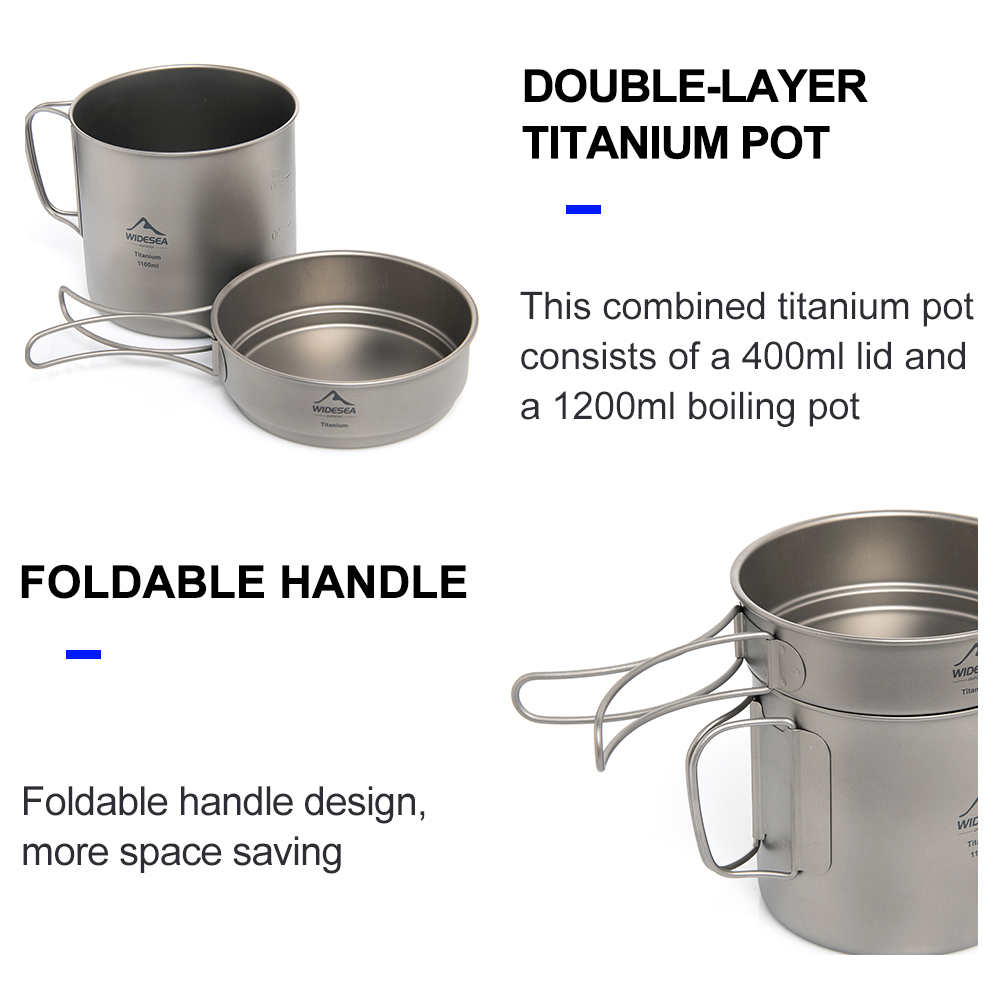 Widesea Ultralight Titanium Ca - Outdoor Camping Uk บทวิจารณ์และราคา