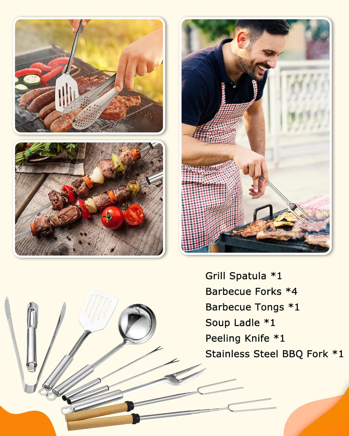 45-Piece Camping Cookware Set  - Camp Utensil Set บทวิจารณ์และราคา