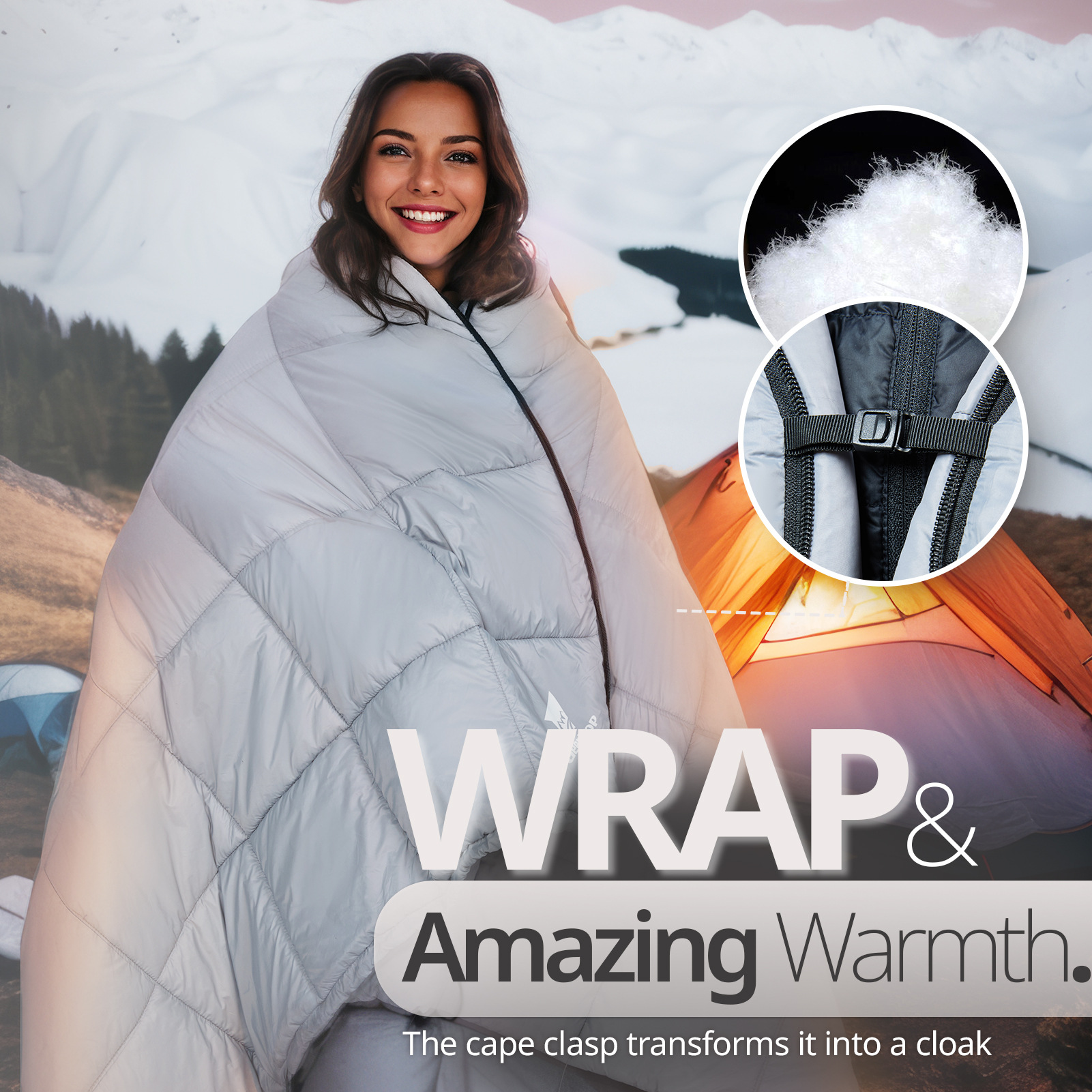 Adult Camping Down Sleeping Ba - Ultralight Sleeping Bag บทวิจารณ์และราคา