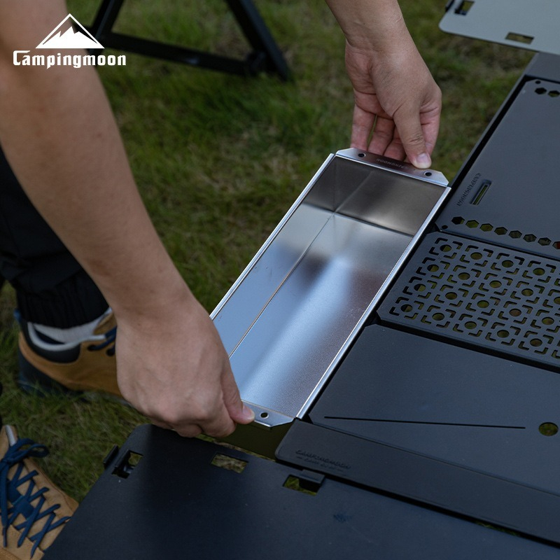 CAMPINGMOON CK-11 Stainless St - Outdoor Camping Table With Storage บทวิจารณ์และราคา