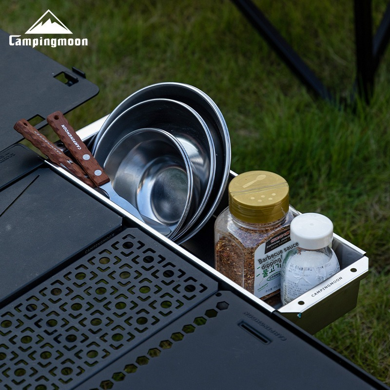CAMPINGMOON CK-11 Stainless St - Outdoor Camping Table With Storage บทวิจารณ์และราคา