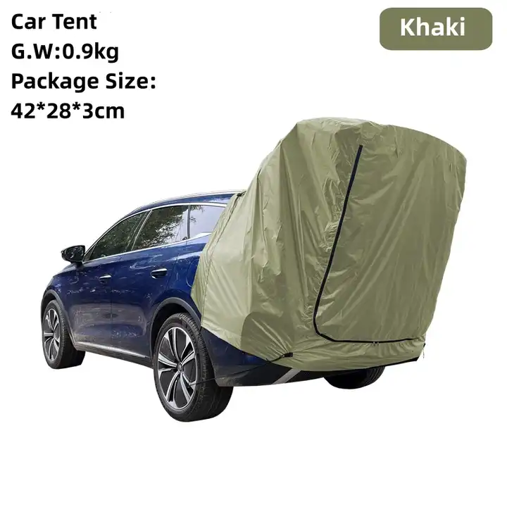 Outdoor Rainproof Canopy Roof  - Outdoor Camping Car Tail Tent บทวิจารณ์และราคา