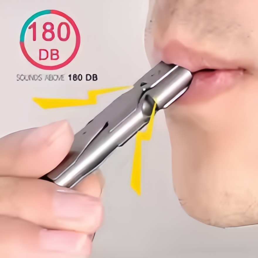 Survival Whistle Keychain Emer - Outdoor Camping Youtube บทวิจารณ์และราคา