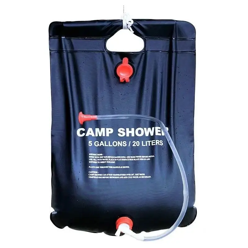 Solar Shower Bag 20L Outdoor S - Outdoor Camping Hot Water Shower บทวิจารณ์และราคา