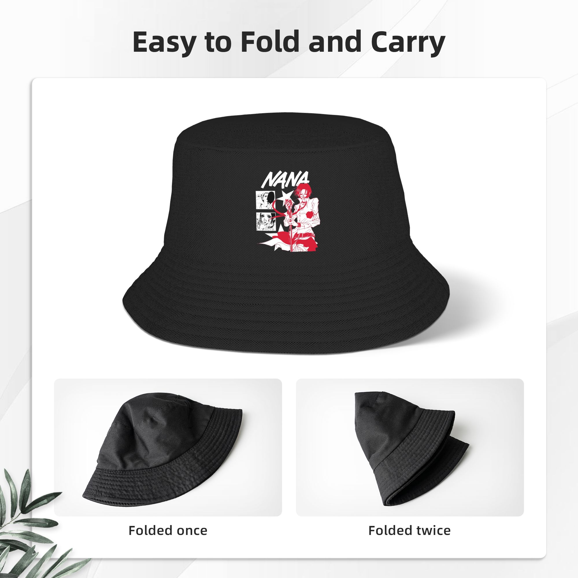 Unisex Bucket Hat Nana osaki A - Outdoor Camping Ideas บทวิจารณ์และราคา