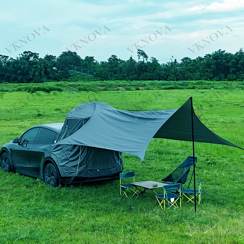 For Tesla Model Y Camping Car  - Outdoor Camping Car Tail Tent บทวิจารณ์และราคา