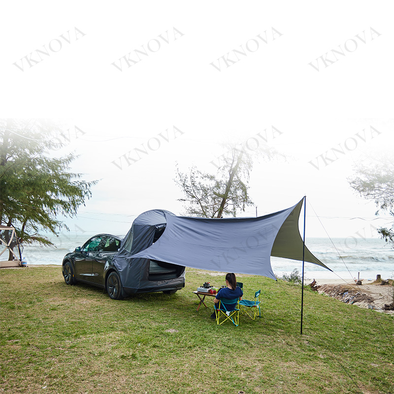 For Tesla Model Y Camping Car  - Outdoor Camping Car Tail Tent บทวิจารณ์และราคา