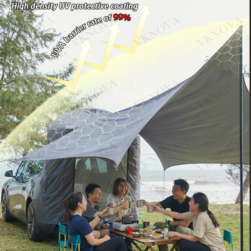 For Tesla Model Y Camping Car  - Outdoor Camping Car Tail Tent บทวิจารณ์และราคา