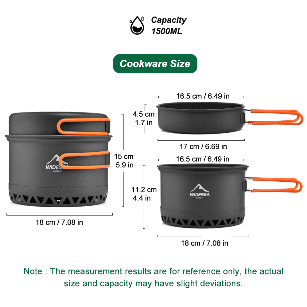 Camping Tableware Outdoor Cook - Camp Utensil Set บทวิจารณ์และราคา