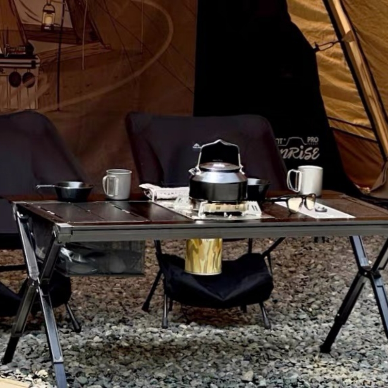 Tryhomy Igt 1  Unit Basket Dra - Outdoor Camping Table With Storage บทวิจารณ์และราคา