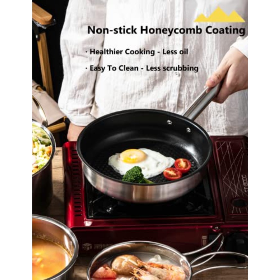 CampPro Camp Cooking Set for 4 - Camp Cooking Set บทวิจารณ์และราคา
