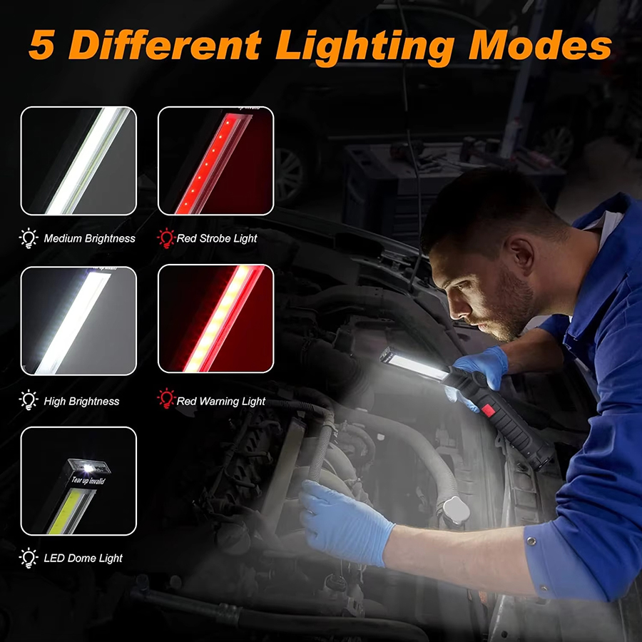 Portable LED Flashlight with M - Outdoor Camping Lamp บทวิจารณ์และราคา