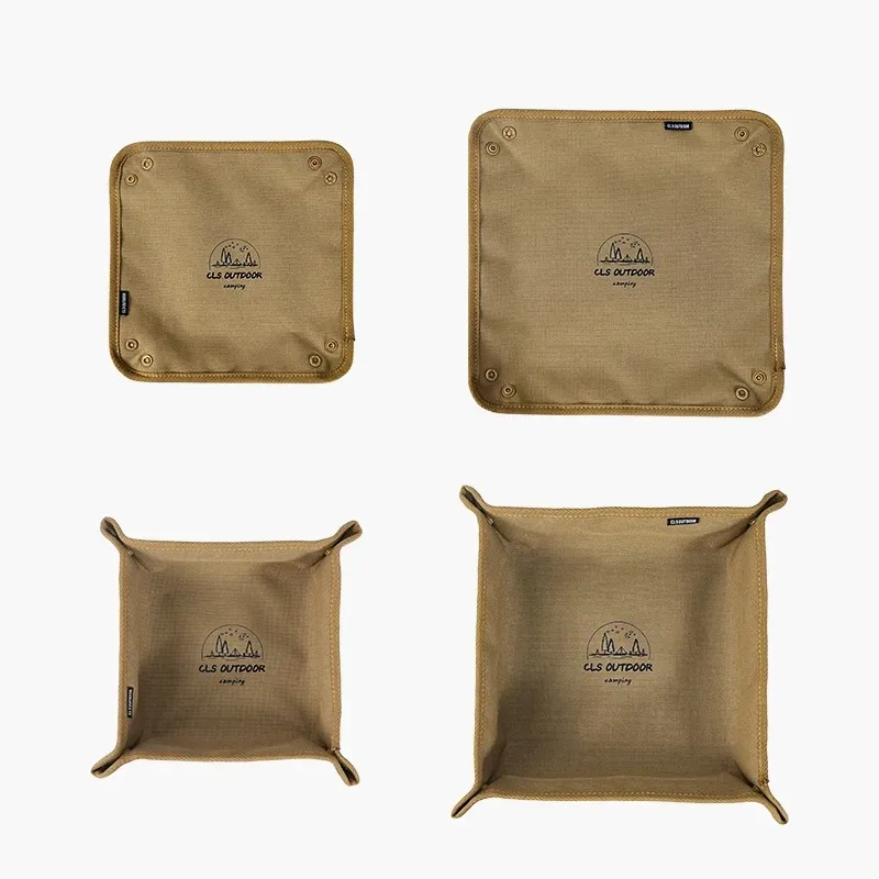 Camping Storage Tray Home Trav - Outdoor Camping Table With Storage บทวิจารณ์และราคา