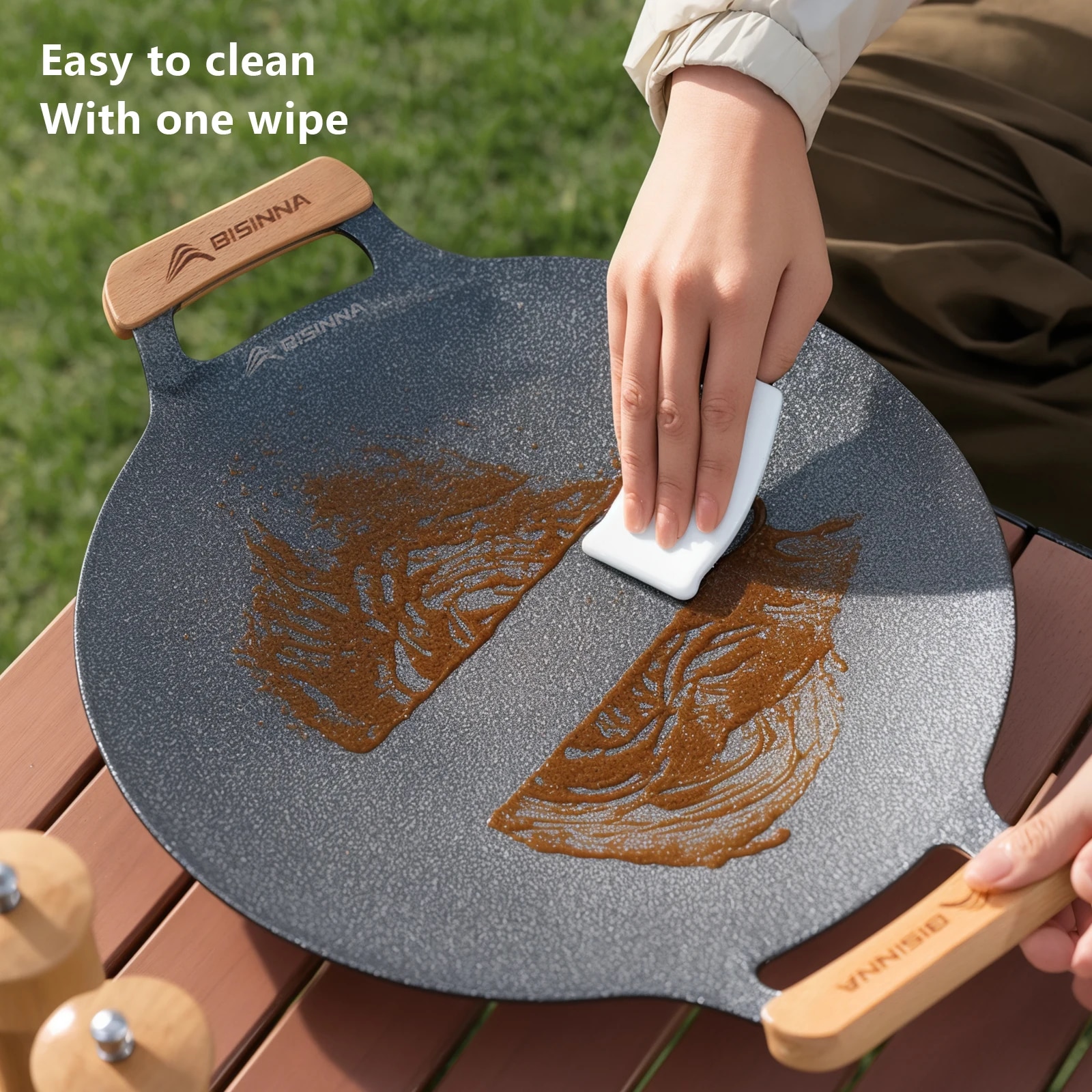 BISINNA 34CM Outdoor BBQ Grill - Camp Cooking Set บทวิจารณ์และราคา