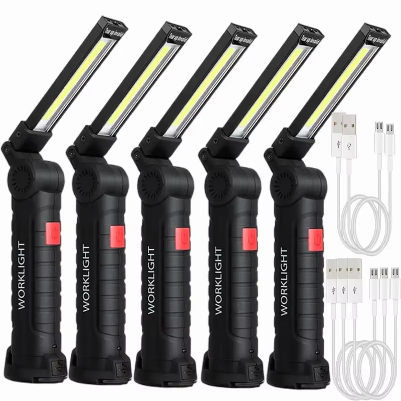 Portable COB LED Flashlight US - Outdoor Camping Lamp บทวิจารณ์และราคา