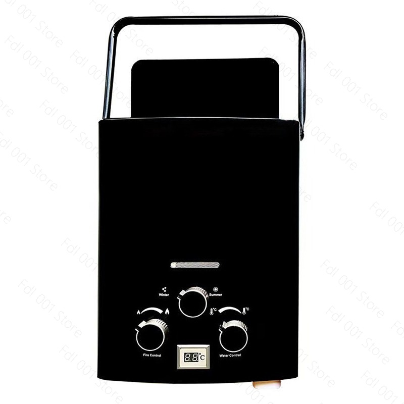 6L Portable Tankless Gas Water - Outdoor Camping Hot Water Shower บทวิจารณ์และราคา