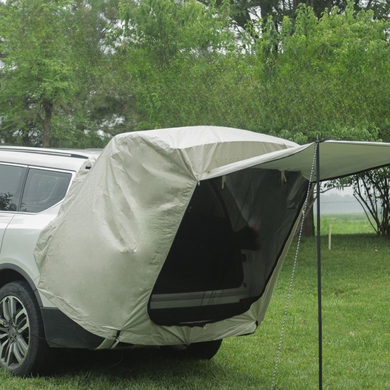 Folding rear tent, outdoor cam - Outdoor Camping Car Tail Tent บทวิจารณ์และราคา
