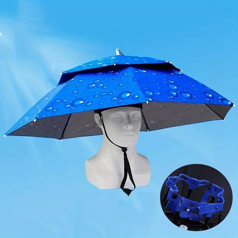 Double Layer Adjustable Fishin - Outdoor Camping Umbrella บทวิจารณ์และราคา