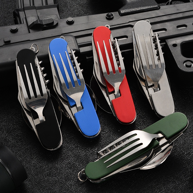 4 in 1 Folding Tableware Detac - Outdoor Camping Uk บทวิจารณ์และราคา