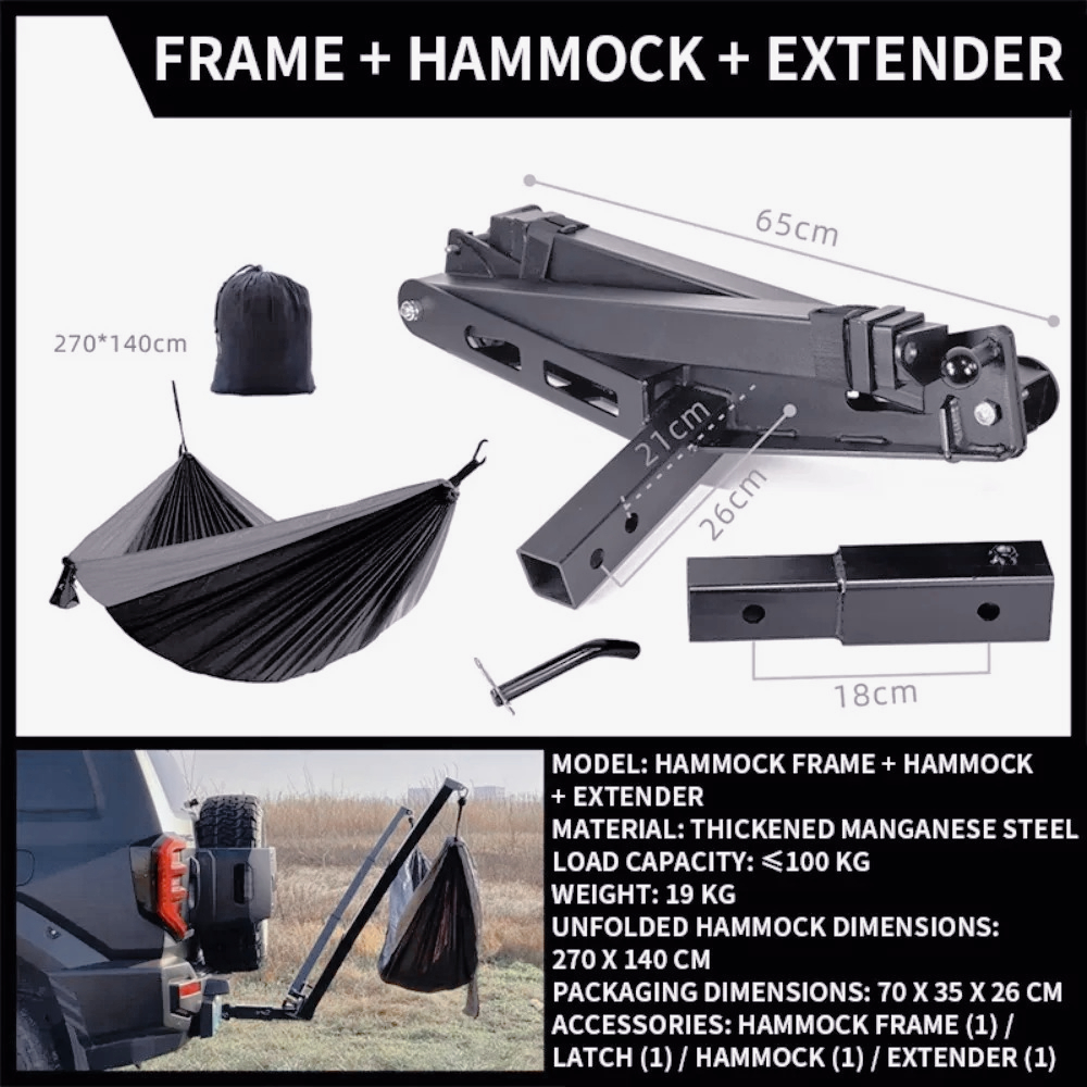 AM-Outdoor trailer bar square  - Outdoor Camping Vehicle บทวิจารณ์และราคา