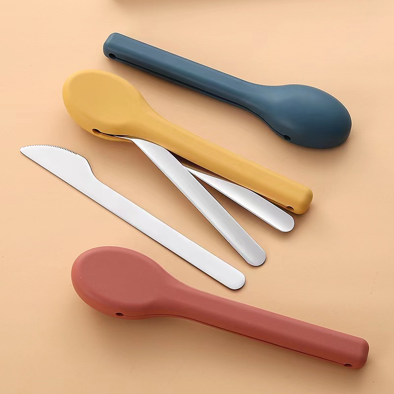 3-Piece Portable Flatware Pock - Camp Utensil Set บทวิจารณ์และราคา