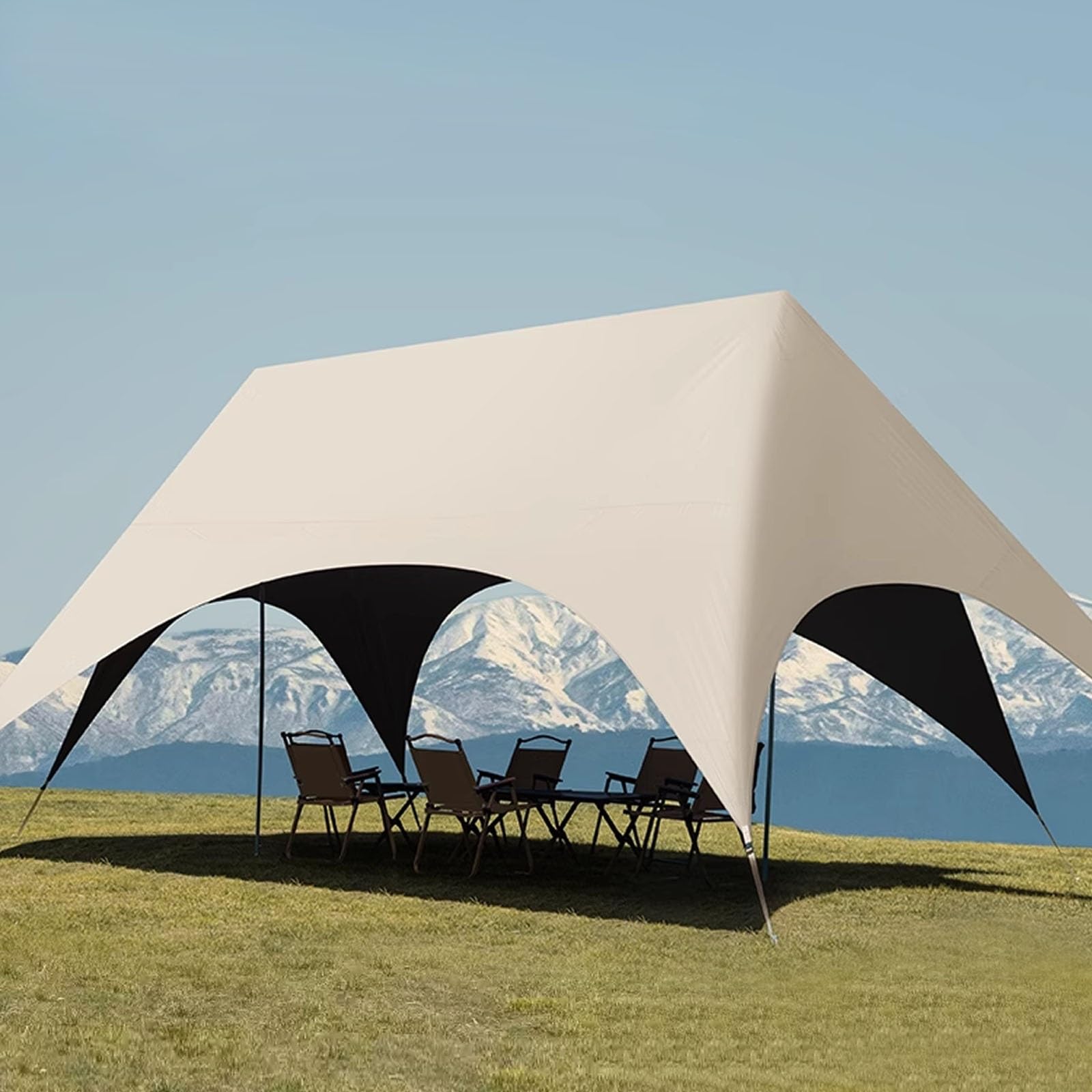 360 Sun Protection Canopy Tent - Outdoor Camping Ute บทวิจารณ์และราคา