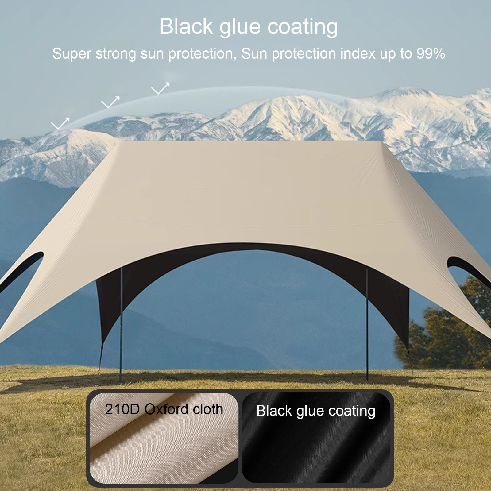 360 Sun Protection Canopy Tent - Outdoor Camping Ute บทวิจารณ์และราคา