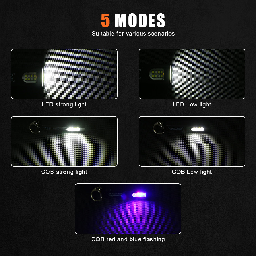 Multifunctional Keychain Flash - Outdoor Camping Lamp บทวิจารณ์และราคา