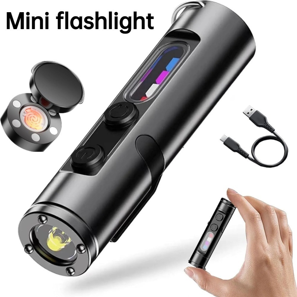 Mini Outdoor Flashlight Type C - Outdoor Camping Lamp บทวิจารณ์และราคา
