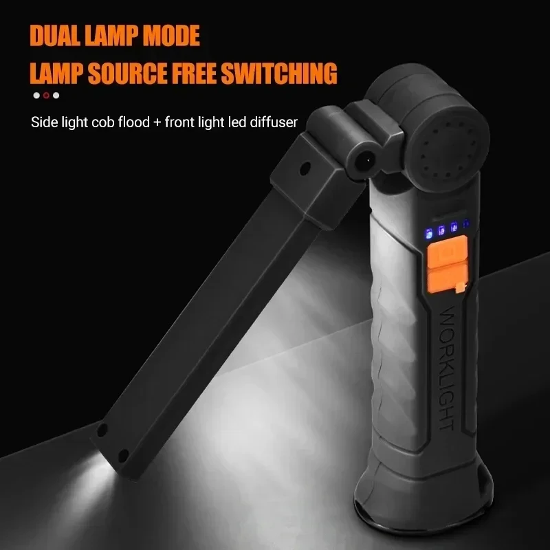 Portable COB LED Flashlight US - Outdoor Camping Lamp บทวิจารณ์และราคา