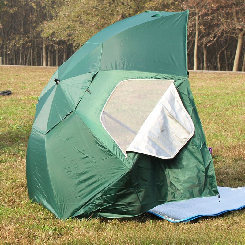 Outdoor Beach Sun Umbrella wit - Outdoor Camping Umbrella บทวิจารณ์และราคา