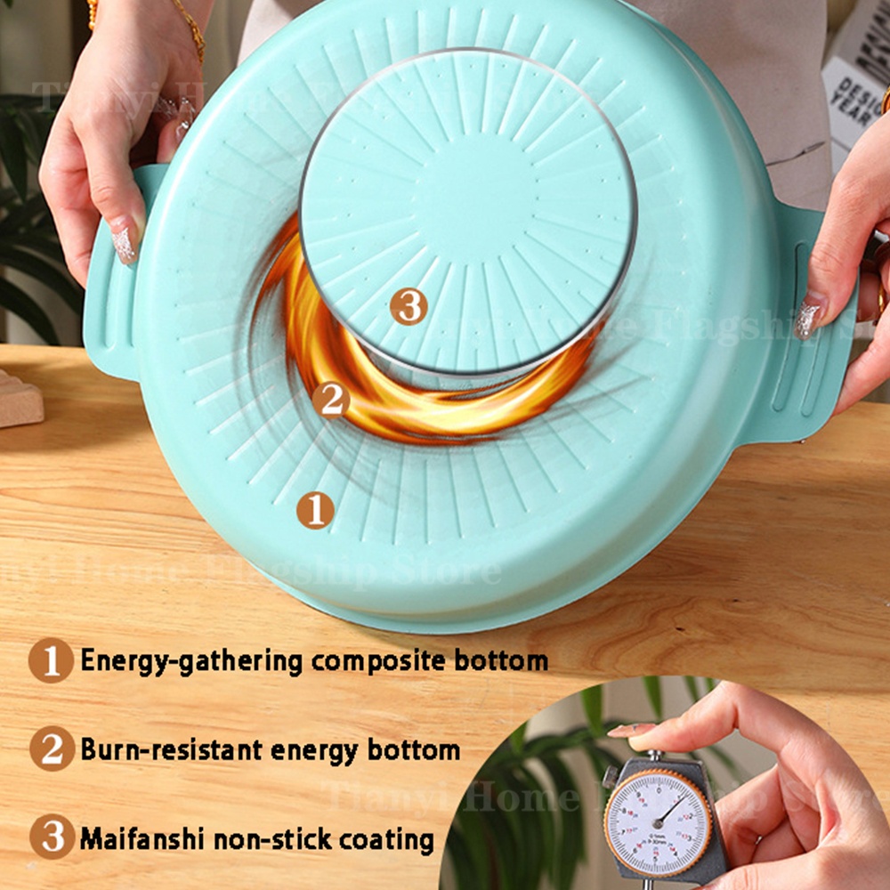 Grill Pan Round Non-Stick Barb - Camp Cooking Set บทวิจารณ์และราคา