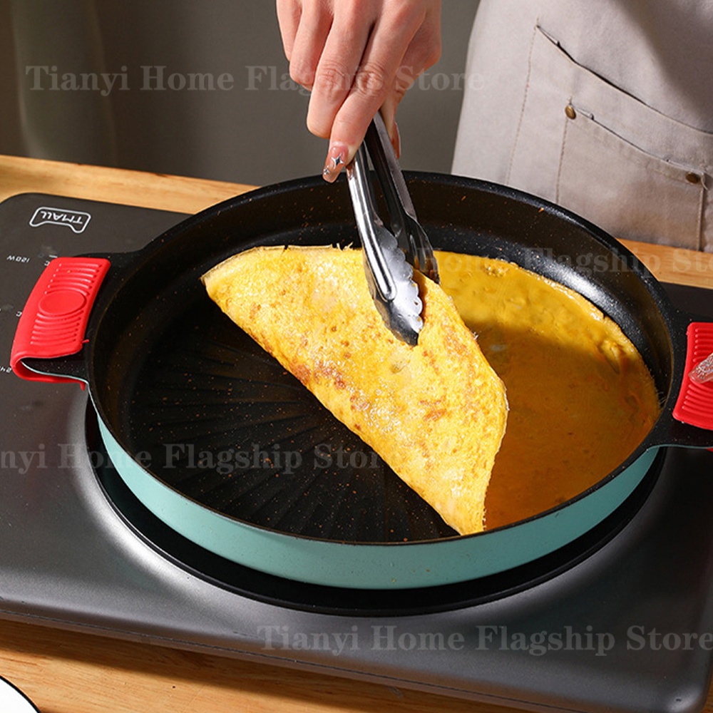 Grill Pan Round Non-Stick Barb - Camp Cooking Set บทวิจารณ์และราคา