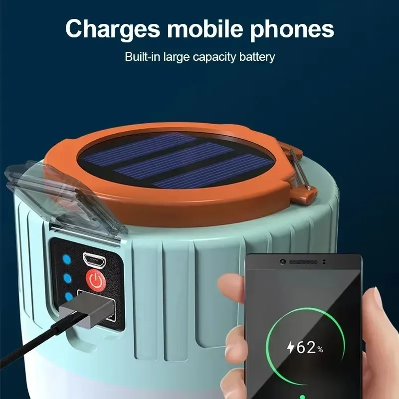 Solar Camping Lantern Recharge - Outdoor Camping Lamp บทวิจารณ์และราคา