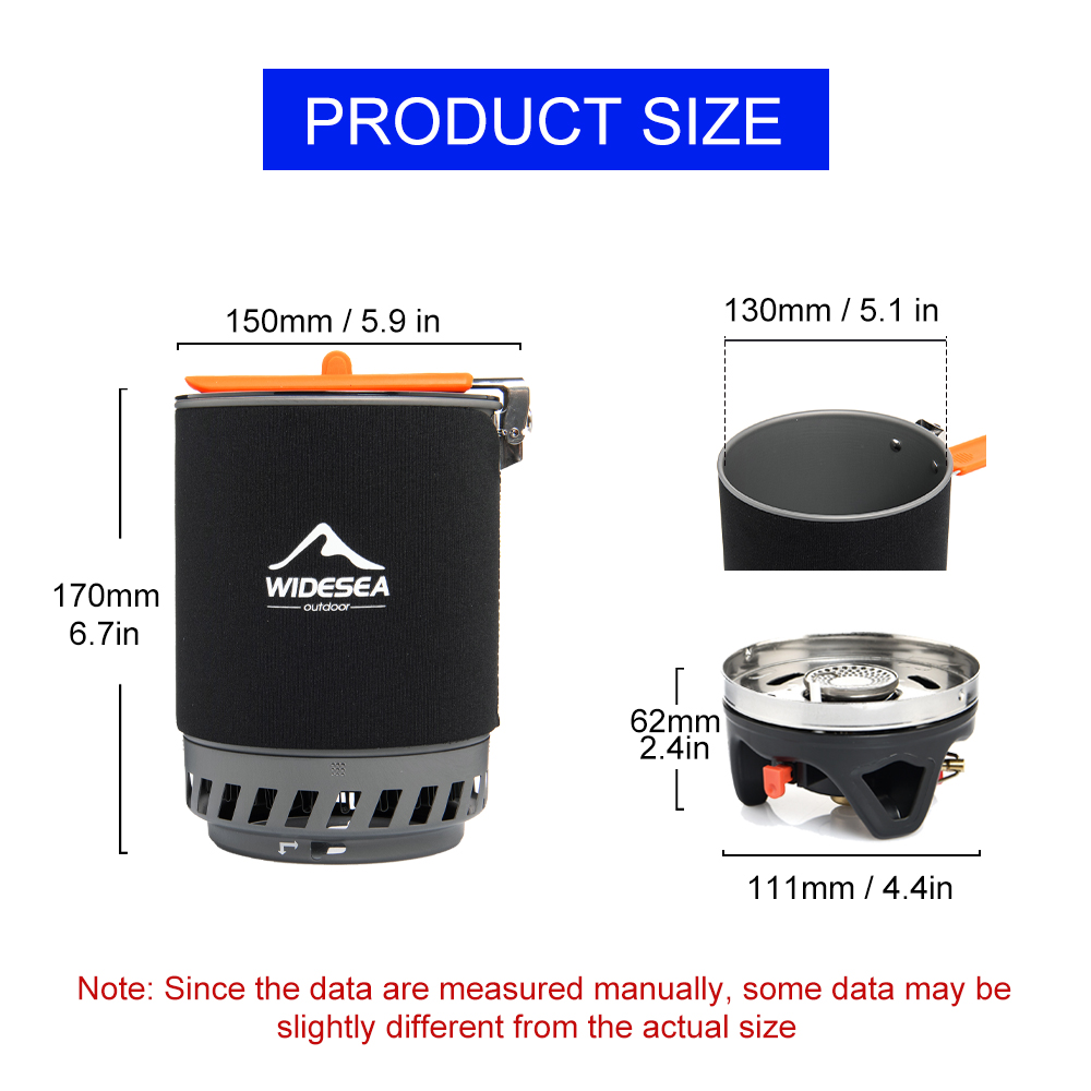 Widesea Camping Cooking System - Camp Utensil Set บทวิจารณ์และราคา