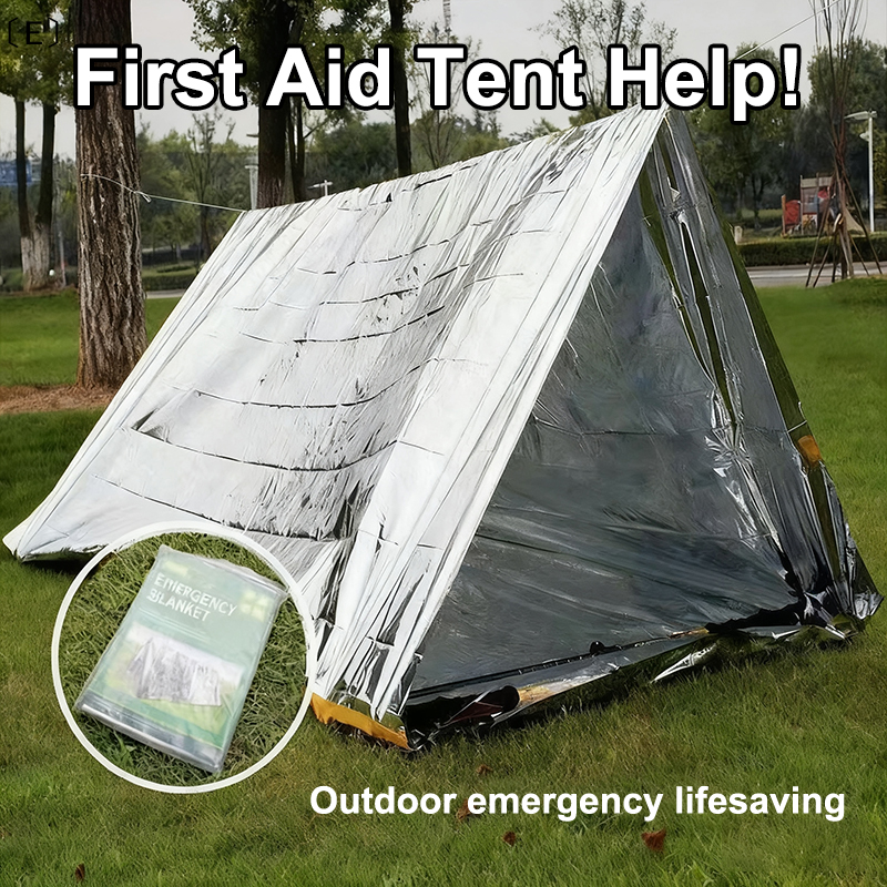 〔E〕Emergency Folding Tent Surv - Outdoor Camping On Youtube บทวิจารณ์และราคา