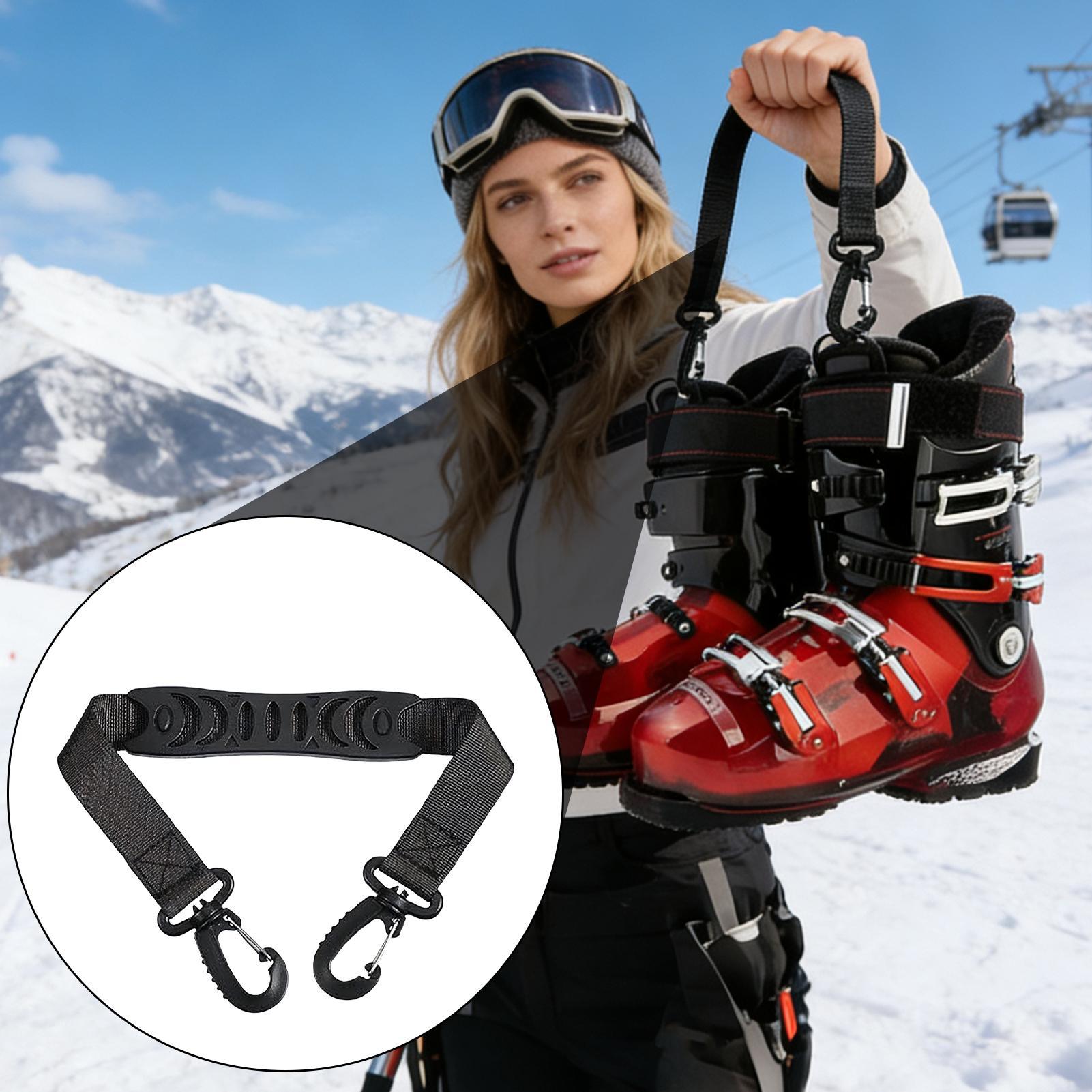 Ski Boot Straps Gear Shoulder  - Outdoor Camping Hiking บทวิจารณ์และราคา